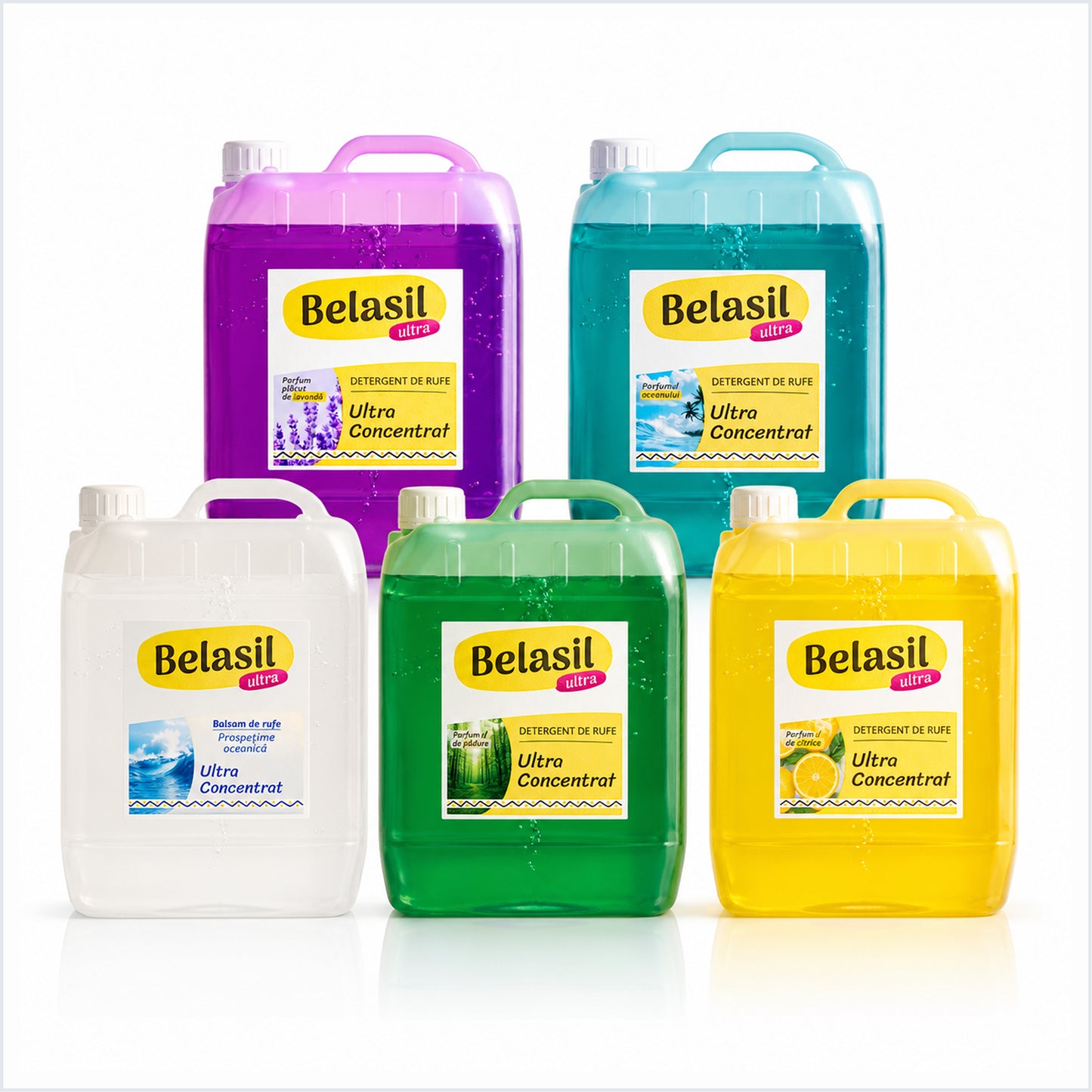 Belasil Ultra - Detergent Gel Concentrat 5-În-1