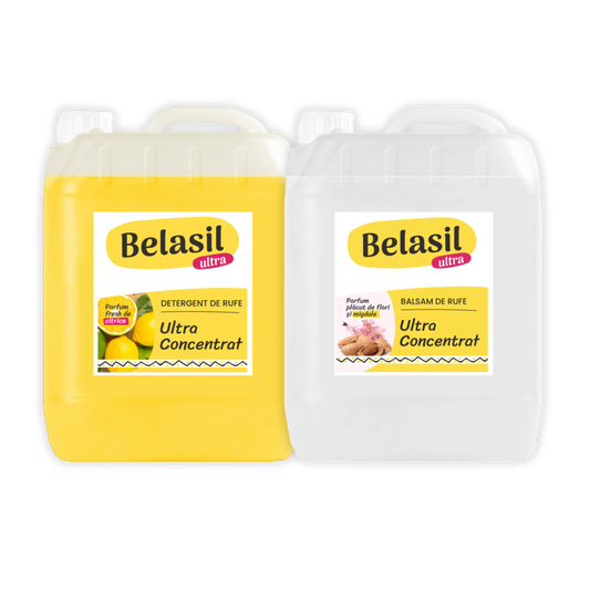 Detergent GEL pentru rufe 10L, Citrice + Balsam de rufe