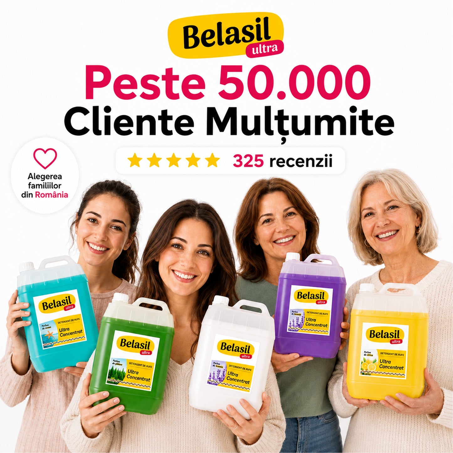 Belasil Ultra - Detergent Gel Concentrat 5-În-1