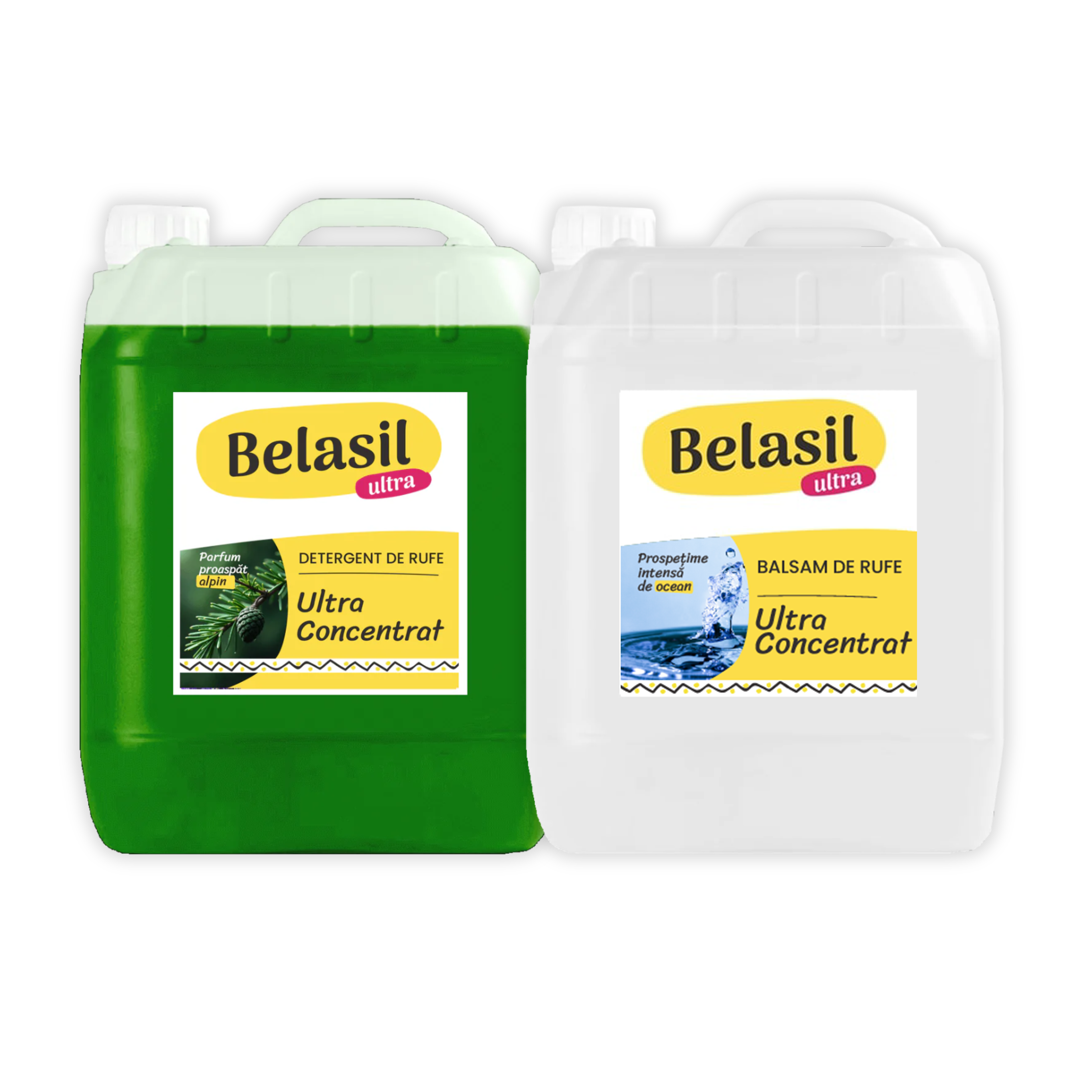 Detergent GEL pentru rufe 10L, Alpin + Balsam de rufe