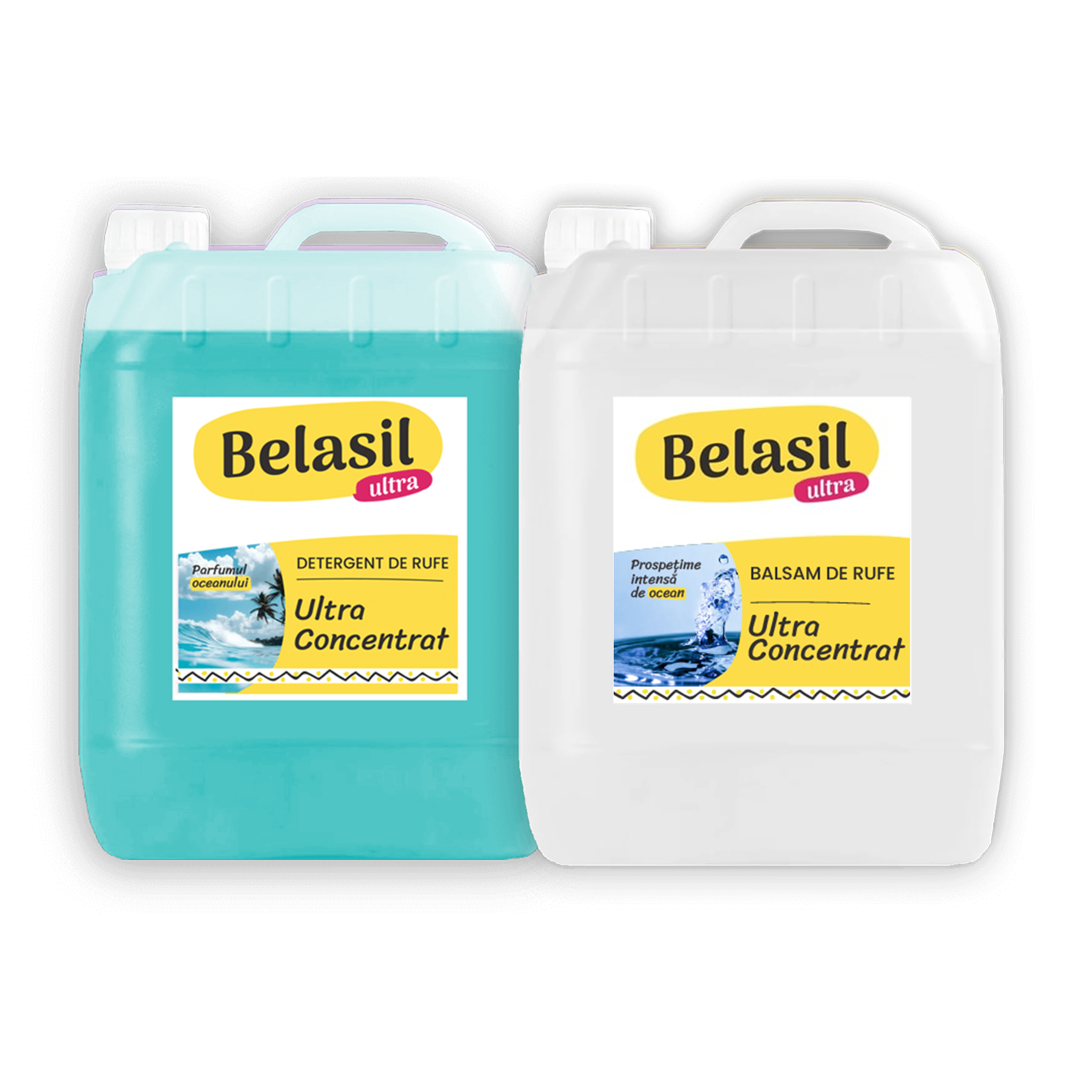 Detergent GEL pentru rufe 10L, Ocean + Balsam de rufe