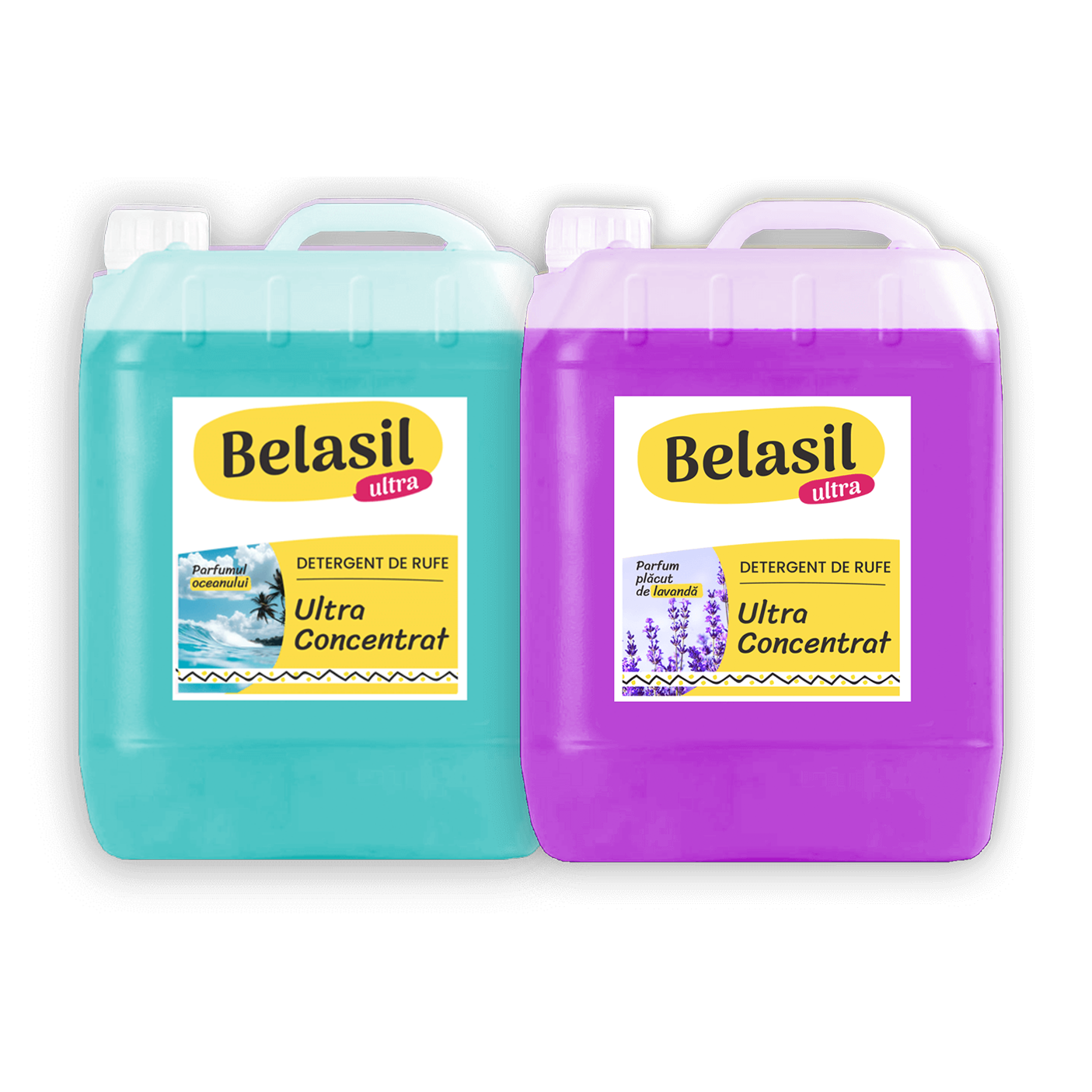 Detergent GEL pentru rufe 10L, Ocean + Lavanda